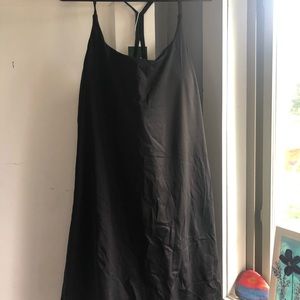NEW With Tags Woman’s 2X Black Dress w/ Shorts underneath